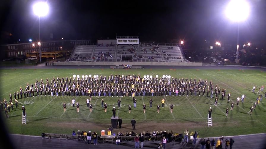 2012 Riverside Alumni Band Halftime